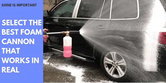 best foam cannon for pressure washer