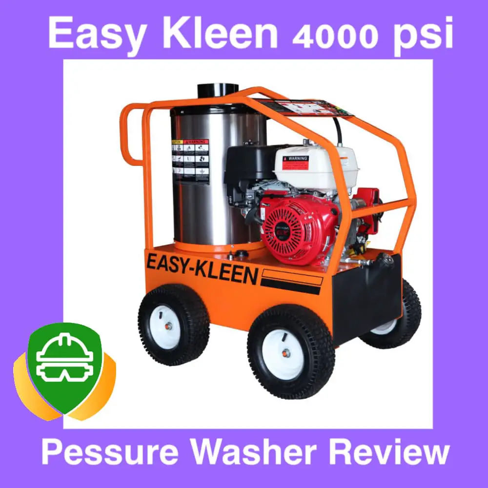 Easy-Kleen Professional 4000 PSI (Gas - Hot Water) Pressure Washer with a Genuine Honda Engine with Electric Start (12V Burner)